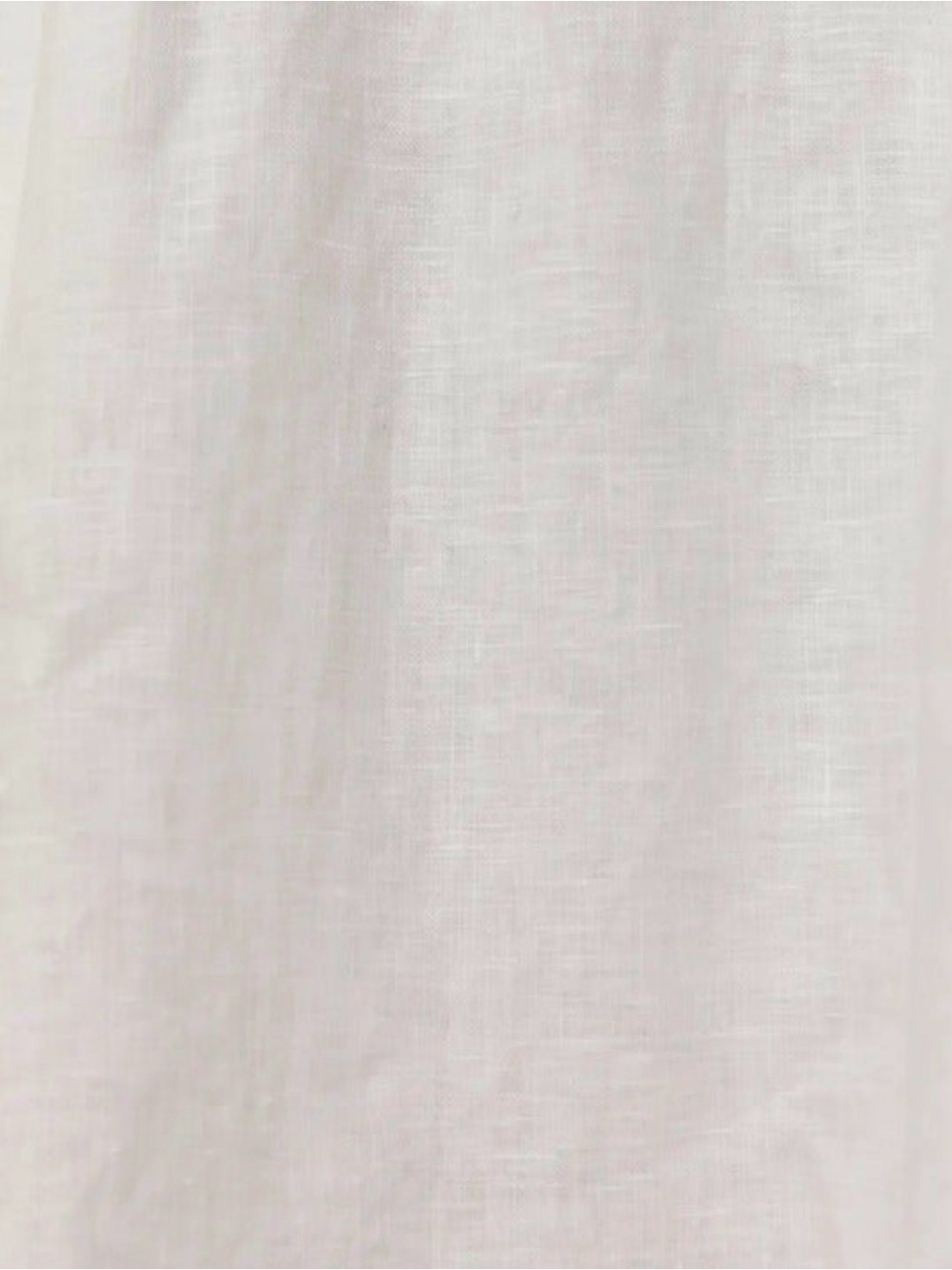Reformation White Square-Neck Midi Dress with Button Front - Picture 6 of 11